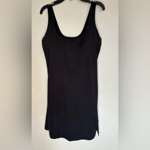 Old Navy Active Powersoft Black Dress with attached Undershorts & built in bra